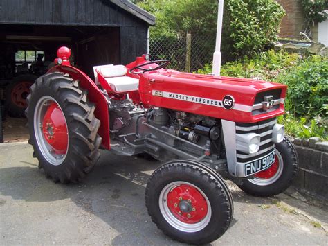 1965 Massey Ferguson 135 3cylinder Diesel Tractor Reg No Fnu 909c Serial No 10334 Fitted With F