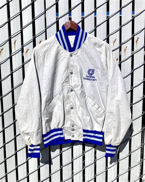 Vintage Vintage 80’s Delong Sportswear “Champion Tech” Bomber | Grailed