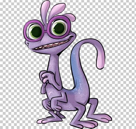 Monster Inc Randall Drawing