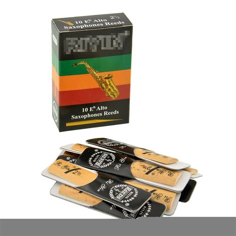 SYDS Hot 10pcs Classic Alto Sax Reeds Reed For Riyin Saxophone 2.5 ...