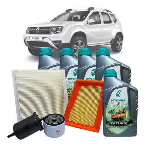 Kit Óleo 5w30 E Filtros Renault Duster Logan Sandero 1 6 16v