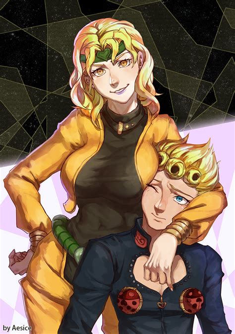 Dio Brando And Giorno Giovanna Jojo No Kimyou Na Bouken And 2 More