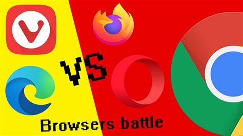 Top 6 Best Web Browser 2021 Which Browser Is Better Browsers Battle Youtube