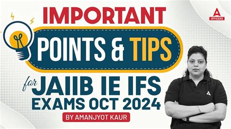 Important Points Tips For Jaiib Ie And Ifs Jaiib Exam