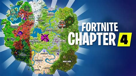 Fortnite Chapter 4 Map Best Spots and More