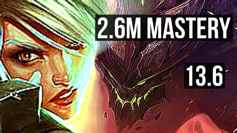 RIVEN Vs MALPH TOP 2 6M Mastery 10 2 4 500 Games Godlike KR