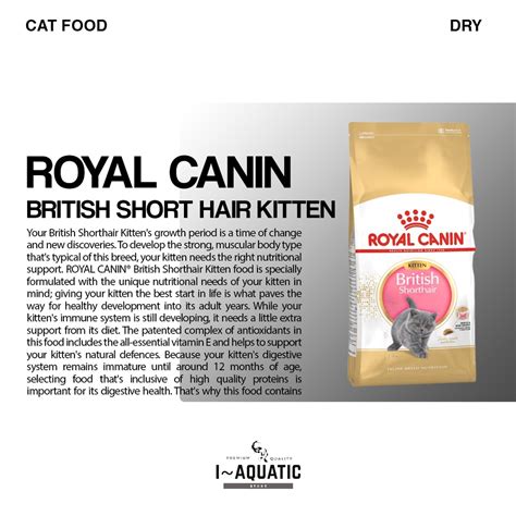 Jual Royal Canin British Short Hair Kitten 2kg Shopee Indonesia