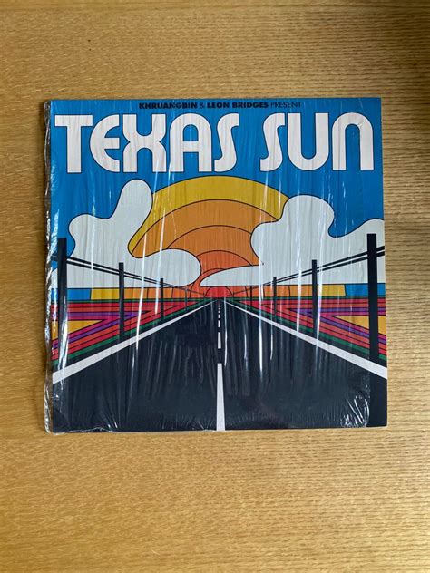 Texas Sun Khruangbin Leon Bridges LP Hobbies Toys Music Media