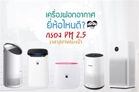 เครื่องฟอกอากาศ ยี่ห้อไหนดี ที่กรอง Pm 2 5 ได้ และราคาสบายกระเป๋า