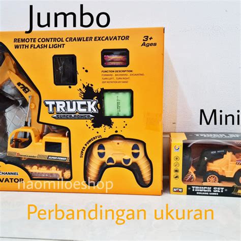 Promo RC Excavator Mainan Mobil Remote Control Excavator Truck