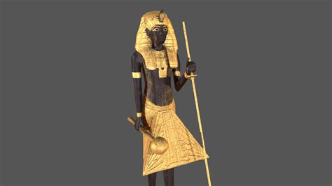 Egyptian Ka Statue low poly - 3D model by doppelgangerer [e046bd9 ...