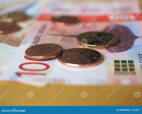 Norwegian Krone Notes and Coins, Norway Stock Image - Image of finance, business: 99059205