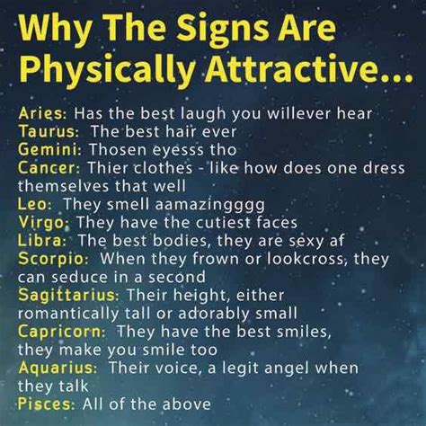 Most Handsome Zodiac Sign