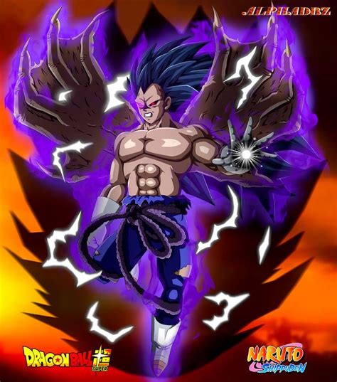 Vegeta And Sasuke Fusion