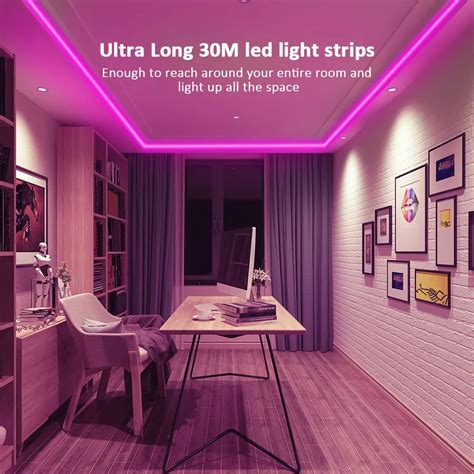 Led Light Strips In Room