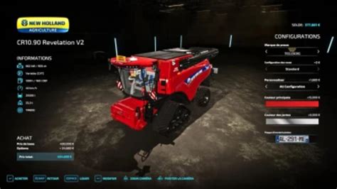 Fs New Holland Cr Revelation V New Holland Mod F R