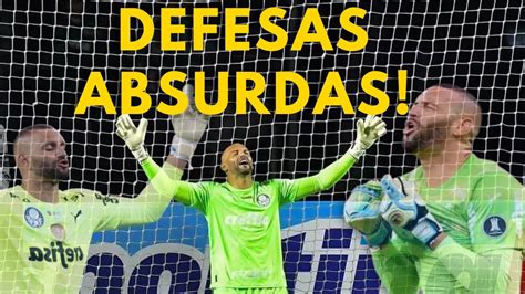 Defesas Insanas Pelo Palmeiras Weverton Paleiras Insider Youtube