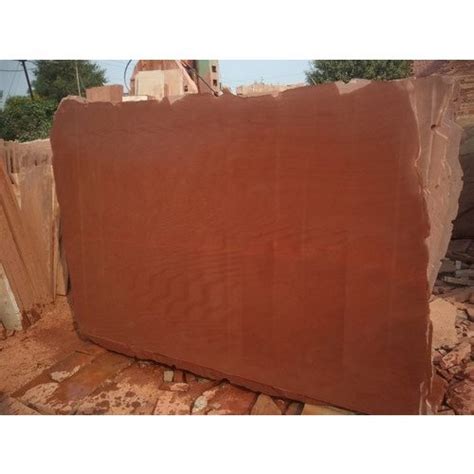 Natural Mandana Red Sandstone Slab For Flooring Thickness Mm To