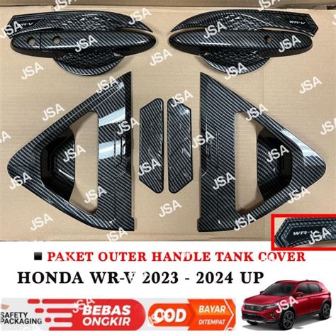 Paket Outer Handle Depan Belakang Cover Honda Wrv 2023 2024 Platinum