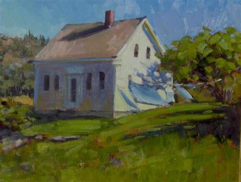 The Chadwick House 12x16" oil sold - Alison Hill