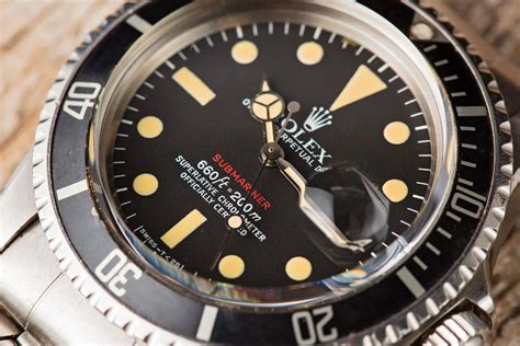 Vintage Of The Week Rolex Red Submariner Reference