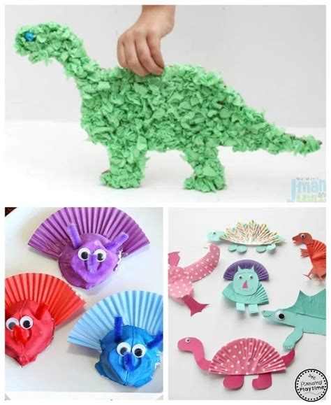 10 Awesome Dinosaur Crafts for Kids - Planning Playtime