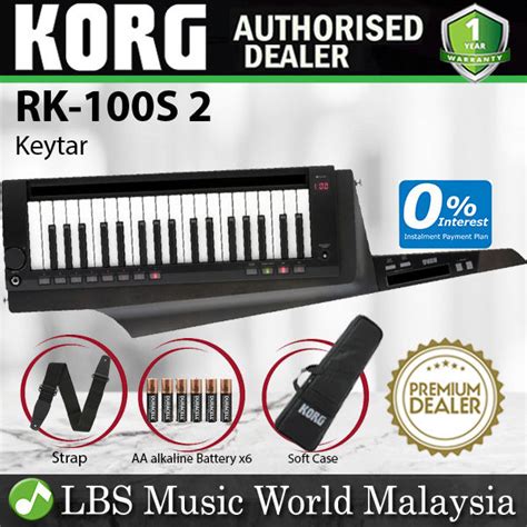 Korg RK 100S 37 Key Built In Analog Modelling Lighweight Synthesizer