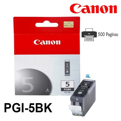 Tinta Canon Pgi Bk Negro Ip Original G Limagars Peru