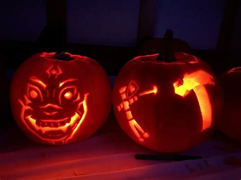 We Carved Jujutsu Kaisen Pumpkins R Jujutsukaisen