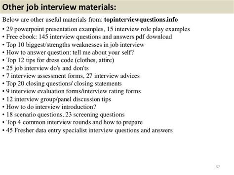 Top 36 Data Entry Specialist Interview Questions And Answers