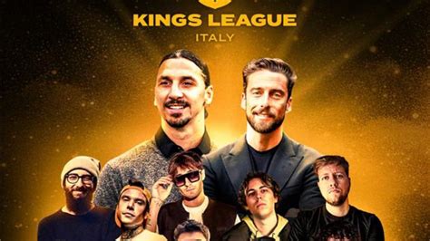 Cosè la Kings League Italia chi sono i presidenti e le squadre in