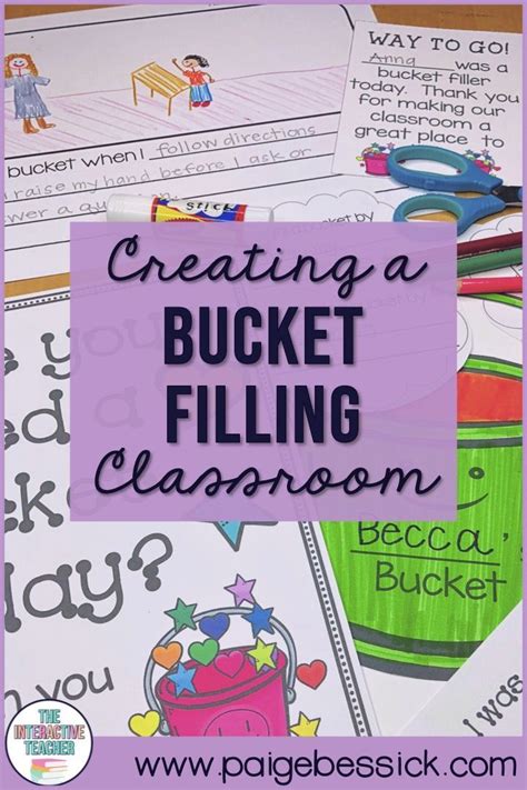 Creating A Bucket Filling Classroom Bucket Filling Classroom Bucket