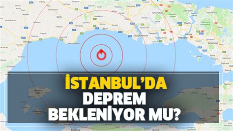 İstanbulda deprem olacak mı İstanbulda büyük bir deprem bekleniyor