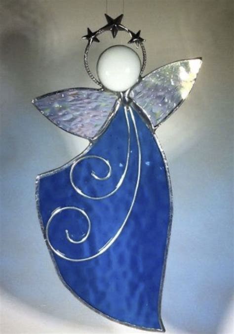 Stained Glass Kits Stained Glass Supplies Stained Glass Angel Stained Glass Ornaments