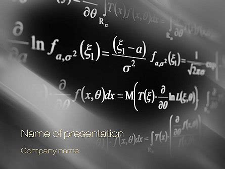 Equations Presentation Template for PowerPoint and Keynote | PPT Star