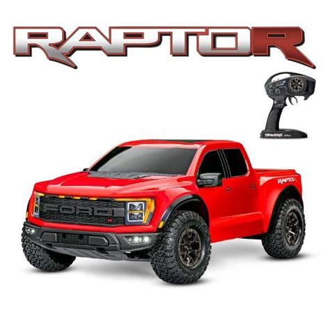 Traxxas Ford Raptor R X Brushless Rouge Sans Batterie Ni