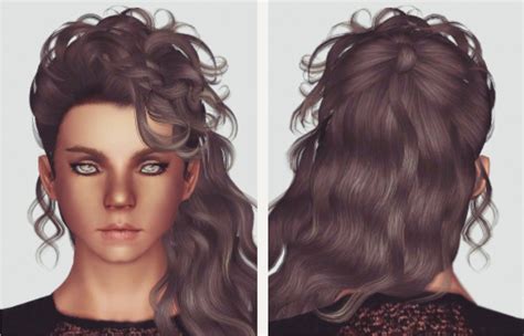 Pin By Sims Fave Cc Finds On Sims 3 Hair Retextures Newsea Long Hair