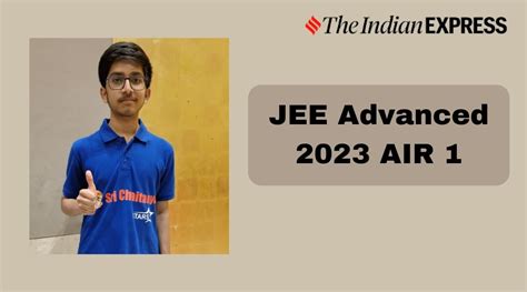 Vavilala Reddy tops JEE Advanced 2023 with non-stop studying, says ...