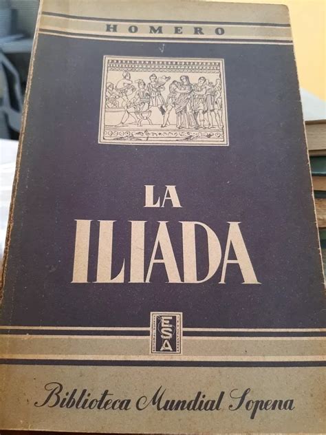 Libros Epicos De Homero La Odisea Y Iliada Edicion En Santa Fe