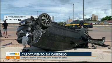 Jpb Motor De Carro Arrancado Ap S Capotagem Em Cabedelo Globoplay