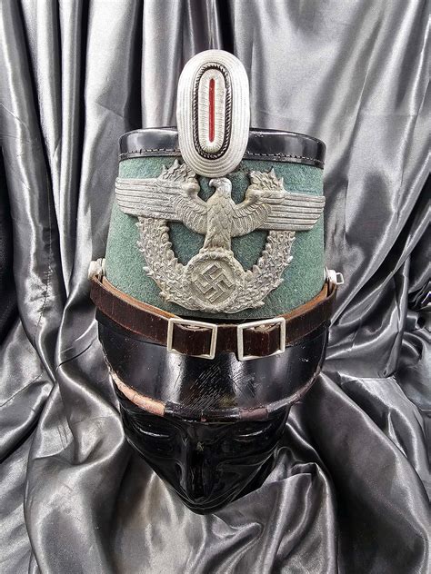 Wwii German Police Shako The War Front