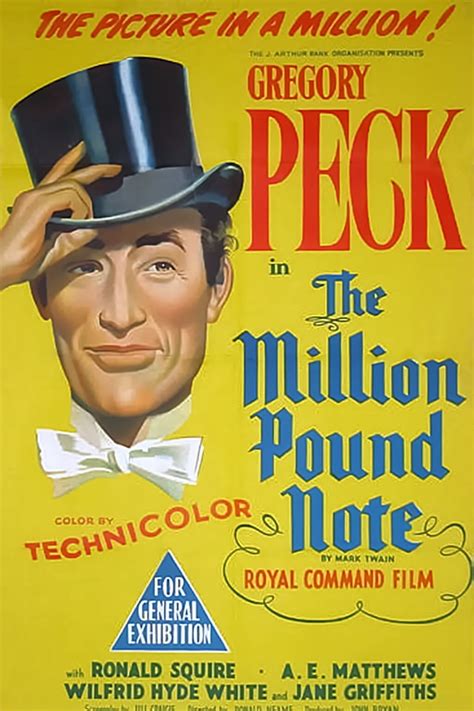 The Million Pound Note (1954) - Posters — The Movie Database (TMDB)