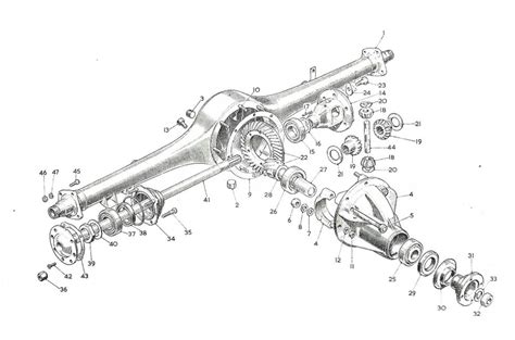 Differential Schematic View | Classic American Parts