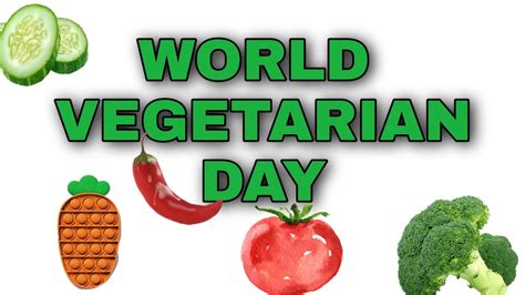 World Vegetarian Day Lines On World Vegetarian Day