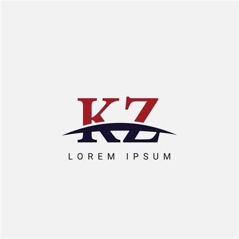 Premium Vector Initial K Z Kz Letter Logo Design Vector Template Graphic Symbol For Corporate