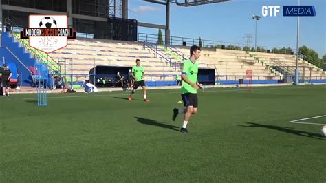 Getafe Passing Warm Up Youtube