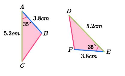 Congruent Triangles Gcse Maths Steps Examples