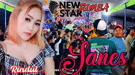 Cover Lagu SANES VERSI NEW STAR RIMBA VOKAl RINDI RINDUL Newstarrimba