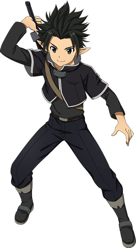 Md Black Spriggan Kirito Free Transparent Png Download Pngkey