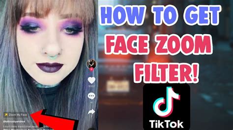 How To Get Face Zoom Effect Tiktok Filter How To Do Face Zoom Effect